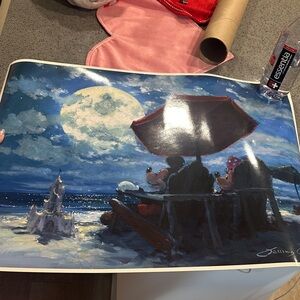 Beachside Minnie and Mickey Print